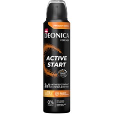 Deonica антиперспирант муж. ACTIVE START, 150мл (спрей)